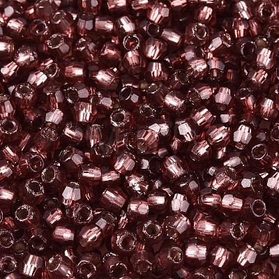 Silver Lined Glass Seed Beads SEED-T007-18A-13-1