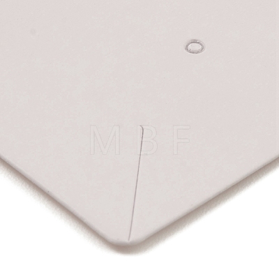 Rectangle Paper Earring Display Cards CDIS-D007-01G-1