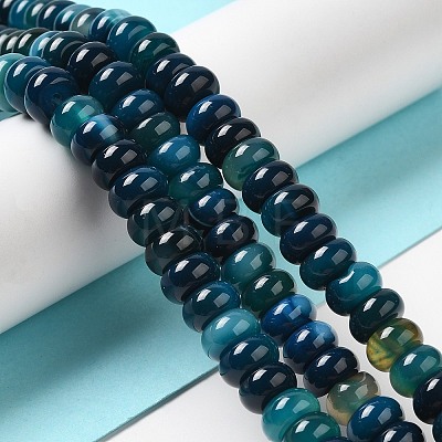 Natural Agate Beads Strands G-H295-C03-10-1