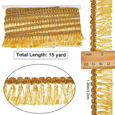 Polyester Tassel Lace Ribbons DIY-WH0530-70B-1