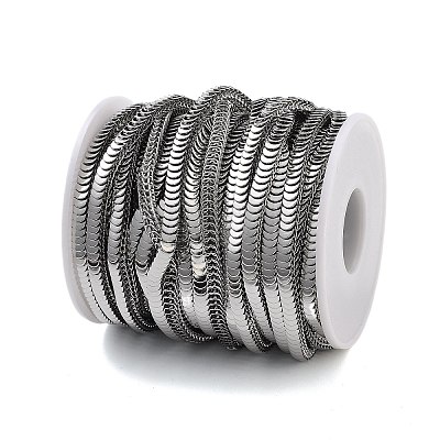 Tarnish Resistant Vacuum Plating 304 Stainless Steel Herringbone Chains CHS-H026-14P-1