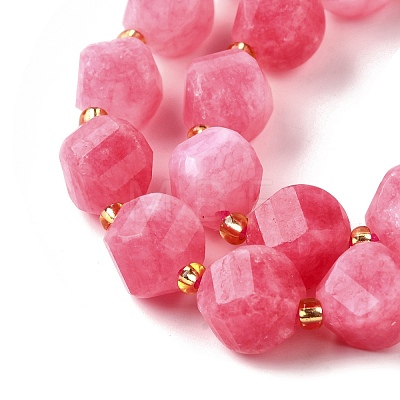 Natural Quartz Dyed Beads Strands G-U023-A02-10-1