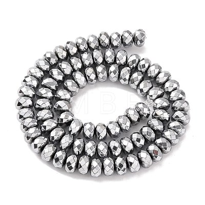 Electroplate Non-magnetic Synthetic Hematite Beads Strands G-J160-E-01-1