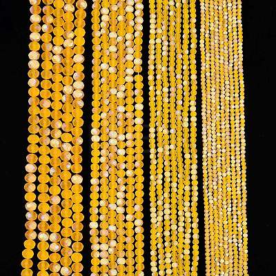 Transparent Glass Beads Strands EGLA-A044-T2mm-MB05-1