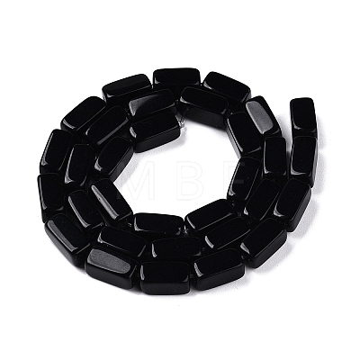 Natural Obsidian Beads Strands X-G-Q974-10-1-1