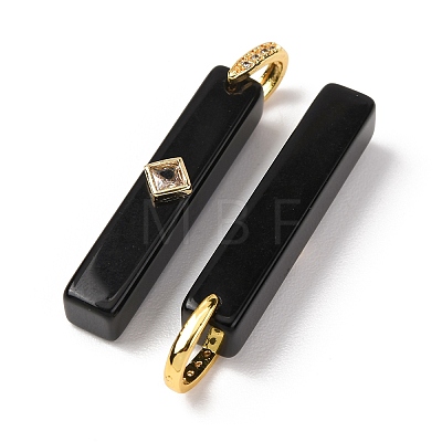 Natural Obsidian Pendants GG-CBA51ED-01G-04-1