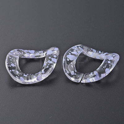 Transparent Acrylic Linking Rings OACR-N009-015A-B13-1