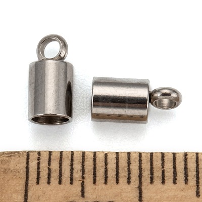 Tarnish Resistant 304 Stainless Steel Cord Ends STAS-M242-12-1