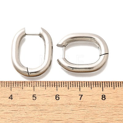 201 Stainless Steel Hoop Earrings EJEW-Q026-12P-A-1