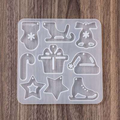 Christmas Pendants DIY Silicone Mold LS-DIY-K073-19E-1