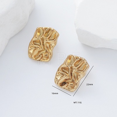 304 Stainless Steel Stud Earrings OS6381-1