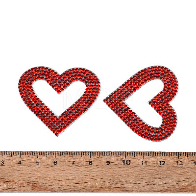 Heart Hotfix Rhinestone DIY-T004-01A-1