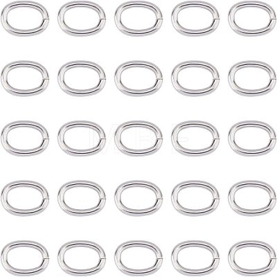 Unicraftale 304 Stainless Steel Jump Rings STAS-UN0006-37A-1