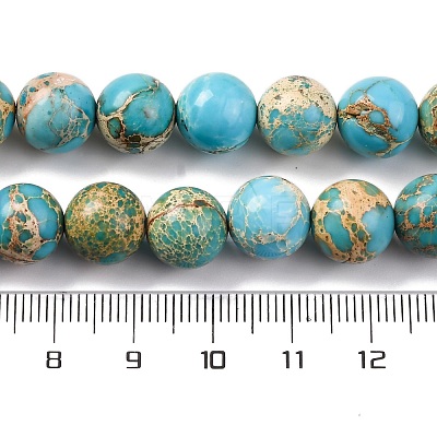 Dyed Natural Regalite/Imperial Jasper/Sea Sediment Jasper Beads Strands G-B124-C03-05-1