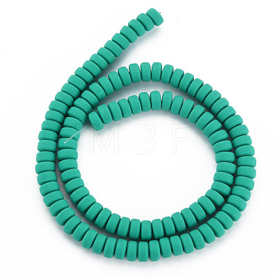 Handmade Polymer Clay Beads Strands CLAY-N008-64-1