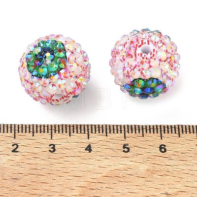 Spooky Printed Transparent Acrylic Beads AC-CBA4D01-01-1