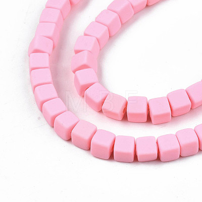 Handmade Polymer Clay Beads Strands X-CLAY-N008-061-08-1