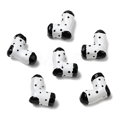 Handmade Glass Enamel Beads GLAA-K070-04H-1