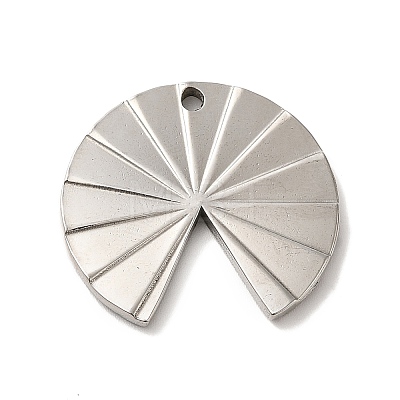 304 Stainless Steel Pendants STAS-M312-01A-P-1