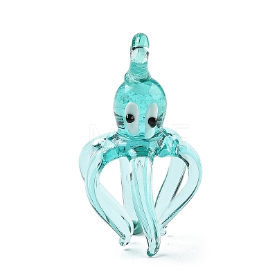 Handmade Lampwork Pendants LAMP-R001-05E-1
