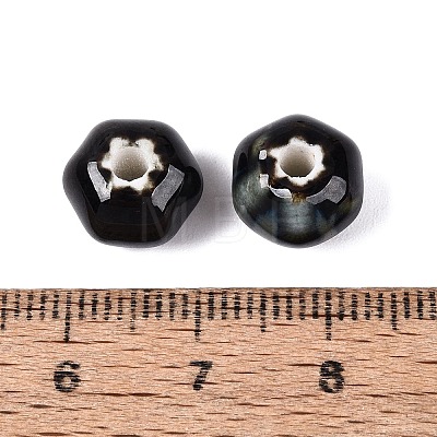 Vintage Handmade Porcelain Beads PORC-Q006-07V-1