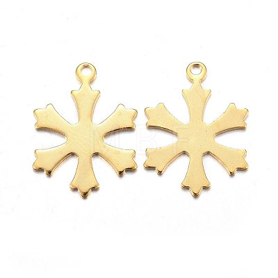 304 Stainless Steel Pendants X-STAS-O110-03G-1