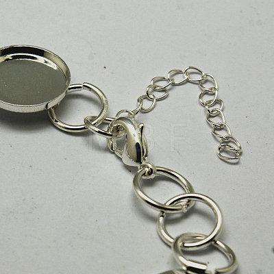 Brass Bracelet Making X-KK-G049-N-1