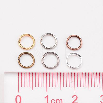 1 Box 6 Color Iron Jump Rings IFIN-JP0012-6mm-1