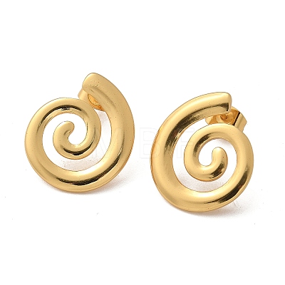 304 Stainless Steel Stud Earrings for Women EJEW-L296-007G-01-1