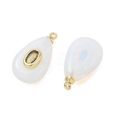 Natural & Synthetic Mixed Gemstone Pendants KK-D289-28G-1