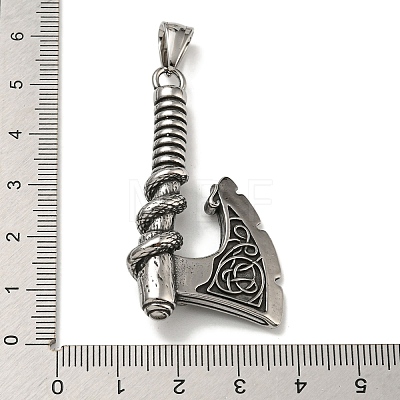 316 Surgical Stainless Steel Big Pendants STAS-Z073-68AS-03-1