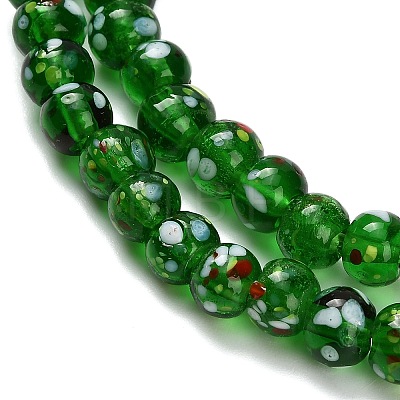 Handmade Lampwork Beads Strands LAMP-H071-01A-02-1
