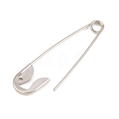 Iron Extra Large Safety Pin Brooches LS-IFIN-P043-01P-1