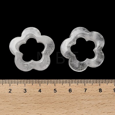 Natural Quartz Crystal Cabochons G-Q190-05A-1