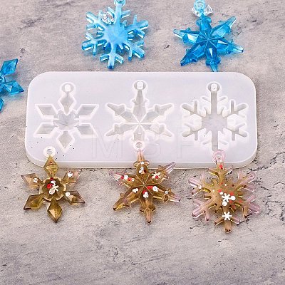 DIY Pendant Silicone Molds X-DIY-P028-08-1