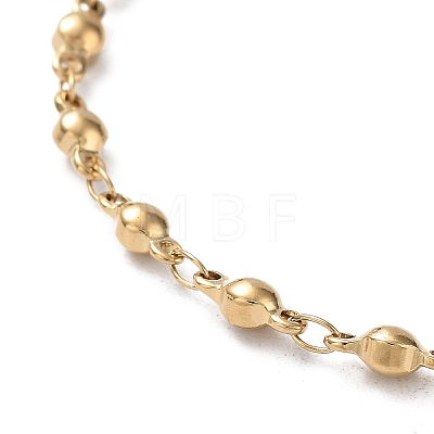 Ion Plating(IP) 304 Stainless Steel Chain Necklaces NJEW-Q335-12G-1