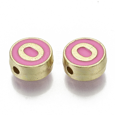 Alloy Enamel Beads LS-X-ENAM-S122-028O-NR-1