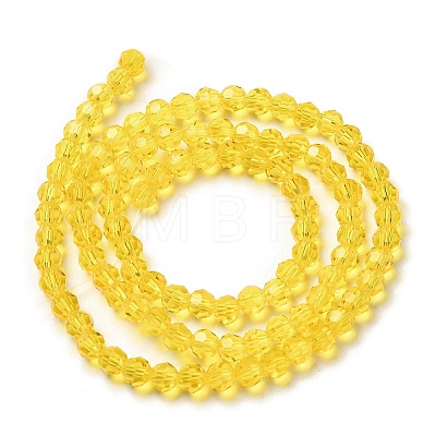 Transparent Glass Beads Strands EGLA-A035-T4mm-D03-1