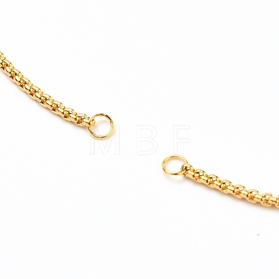 Adjustable 304 Stainless Steel Box Chain Slider Bracelet/Bolo Bracelets Making AJEW-JB00781-02-1