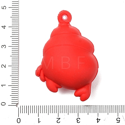 PVC Plastic Pendants PL-CBAC107-07E-1