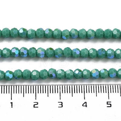 Opaque Glass Beads Strands EGLA-A035-P4mm-L13-1