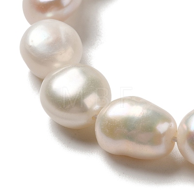 Natural Baroque Pearl Keshi Pearl Beads Strands PEAR-K004-33-1