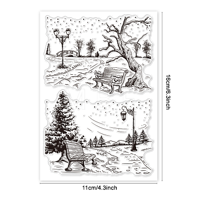 Custom PVC Plastic Clear Stamps DIY-WH0448-0318-1