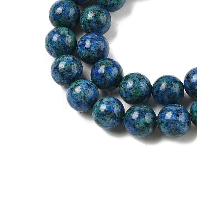 Natural Sesame Jasper/Kiwi Jasper Beads Strands X-G-L614-A01-01-1