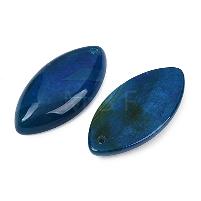 Dyed Natural Agate Pendants G-S349-24H-1
