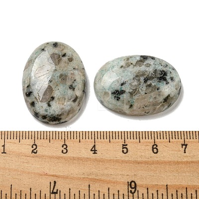 Natural Sesame Jasper Cabochons G-C115-01B-29-1