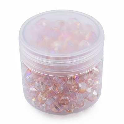 Transparent Glass Beads EGLA-N002-49-B01-1