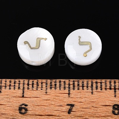 Natural Freshwater Shell Beads BSHE-ZX007-03G-1