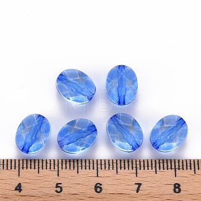 Transparent Acrylic Beads TACR-S154-18A-86-1