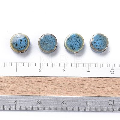 Handmade Porcelain Beads X-PORC-Q185-9mm-1-1